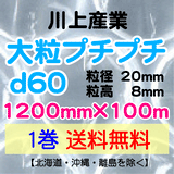 【1巻 送料無料】d60 1200mm×100m 大粒プチプチ エアパッキン エアクッション 緩衝材